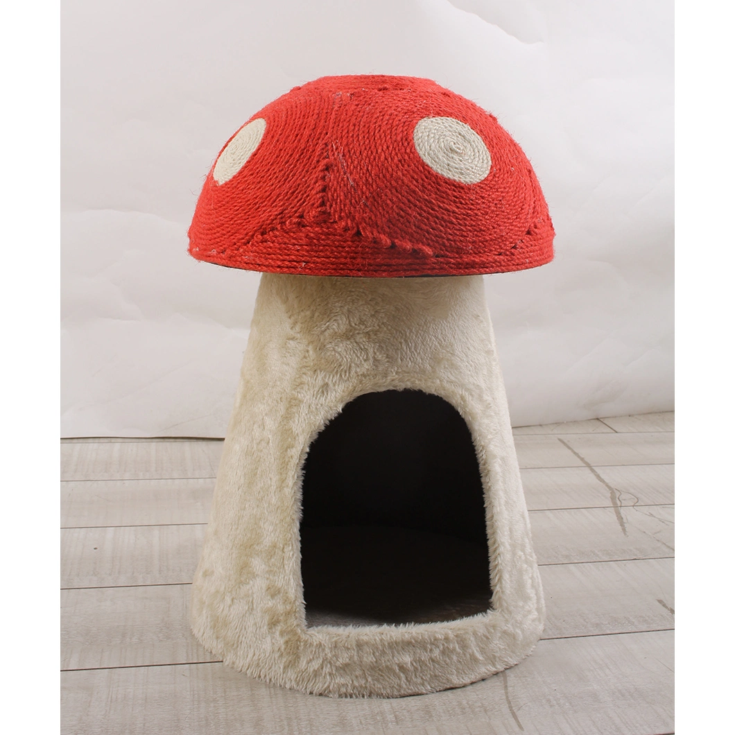 En gros la forme de champignon Cat grotte pour le PET produit