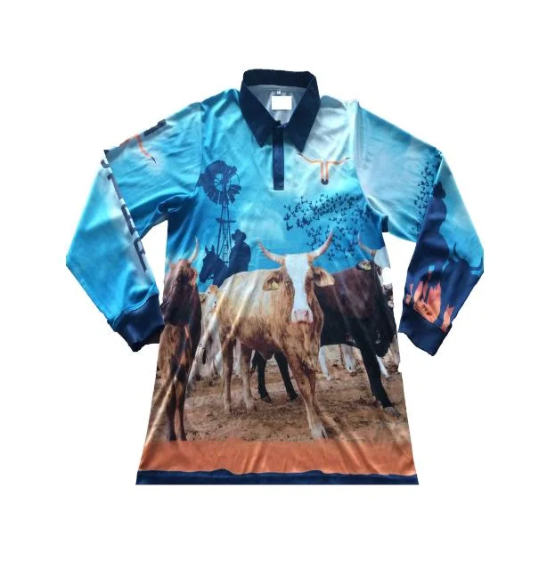 2022 Wholesale Fishing Jersey Customize, Fishing Tournament Jersey Sublimation Quick Dry Fishing Wear Digital Printing Shirts & Tops