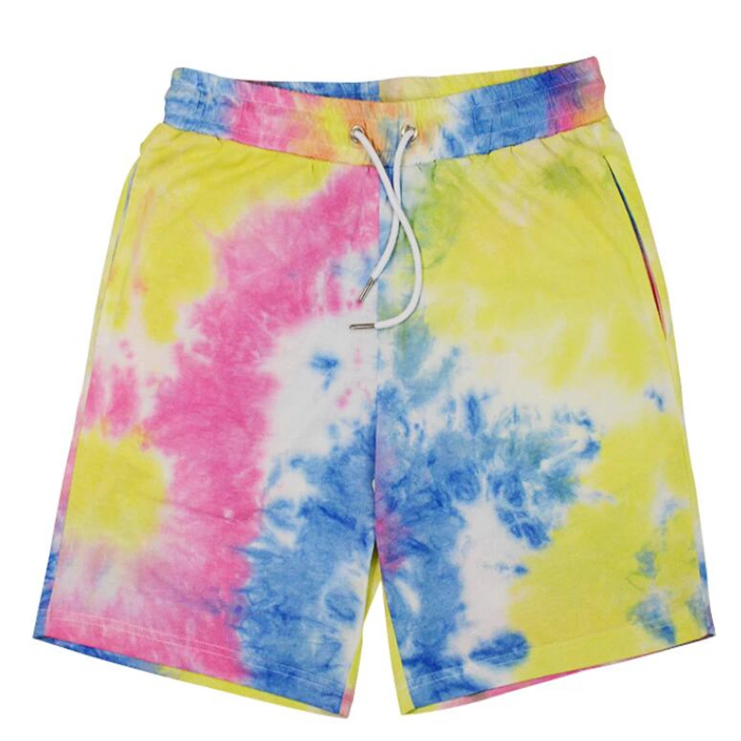 New Custom Board Shorts Tie Dye Colorful Mens Summer Short