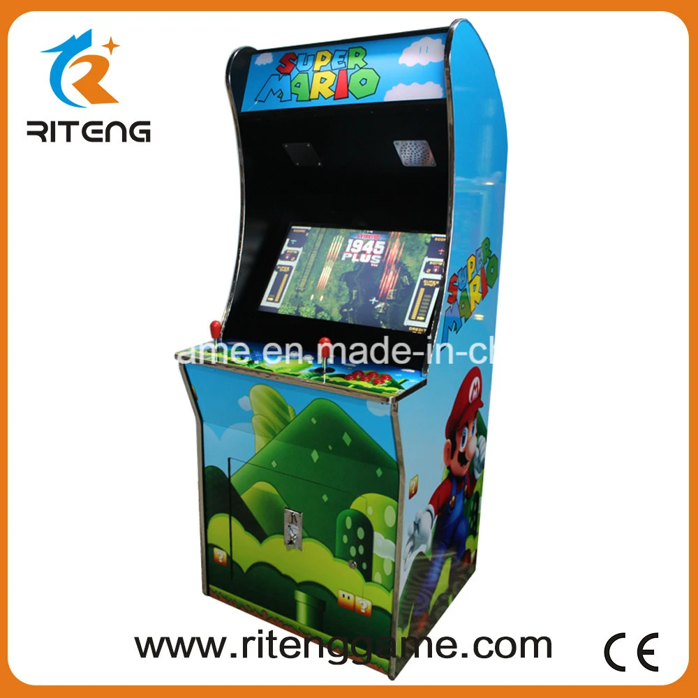 DIY Upright Arcade Machine 520 in 1 Super Mario 26 Inch Coin Pusher Arcade Machine Free Joysticks Buttons