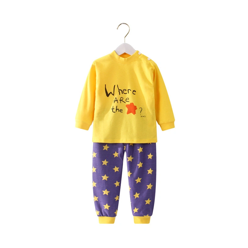 Hot Sale OEM Unisex Pyjamas Baby Onesie Sleepwear Cartoon Kids Pajamas