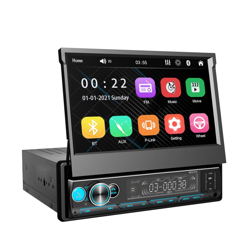 Car CD Player in-Dash Aux-in MP3/FM/USB Navigation GPS Screen Android 7 Car Radio