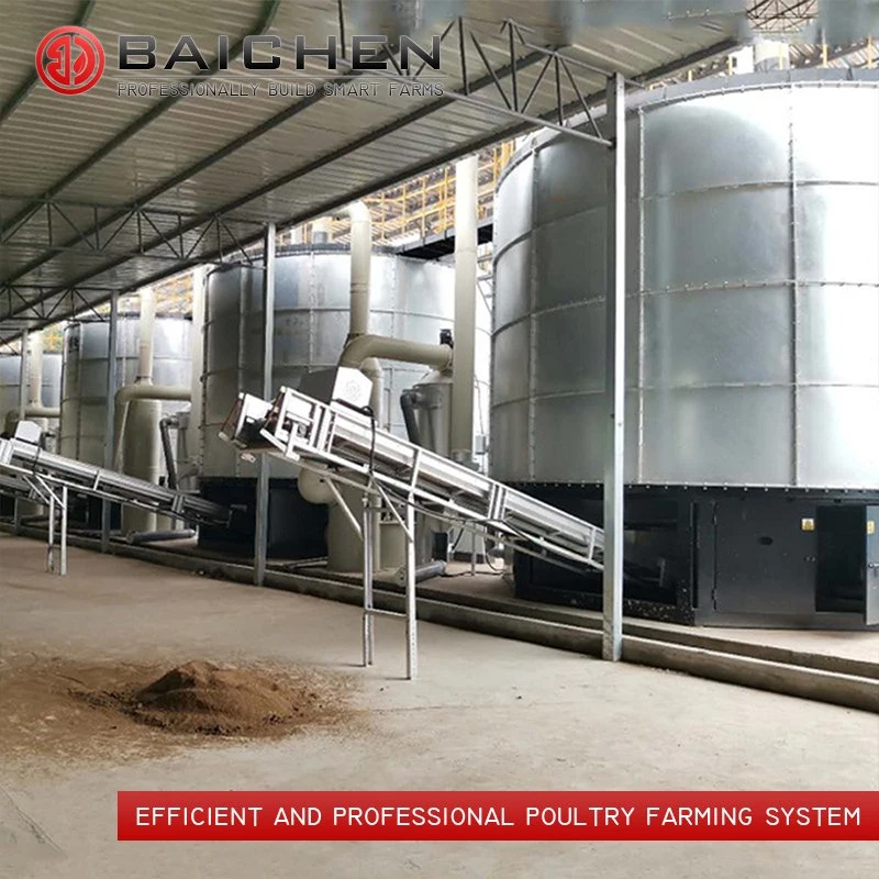 Poultry Organic Manure Fermentation Tank Fertilizer Production Machinery