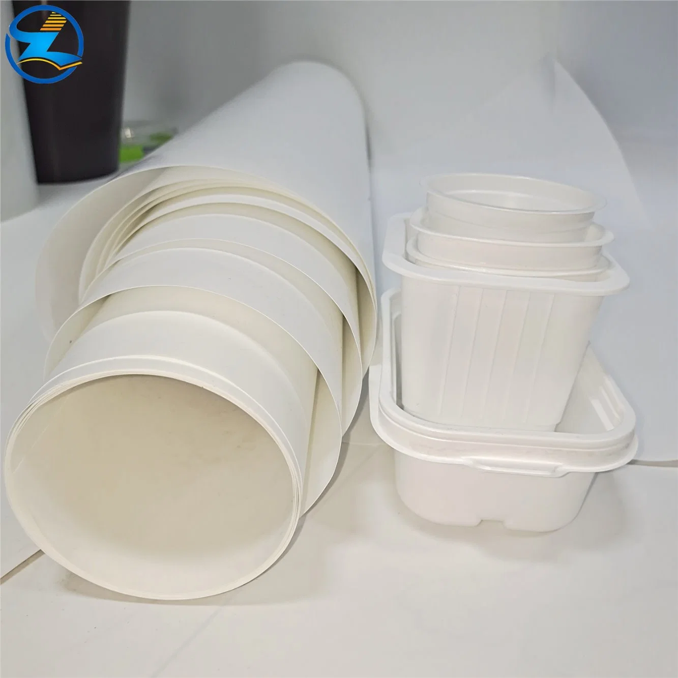 Plastic White PP Rigid Film Roll Sheet Packaging