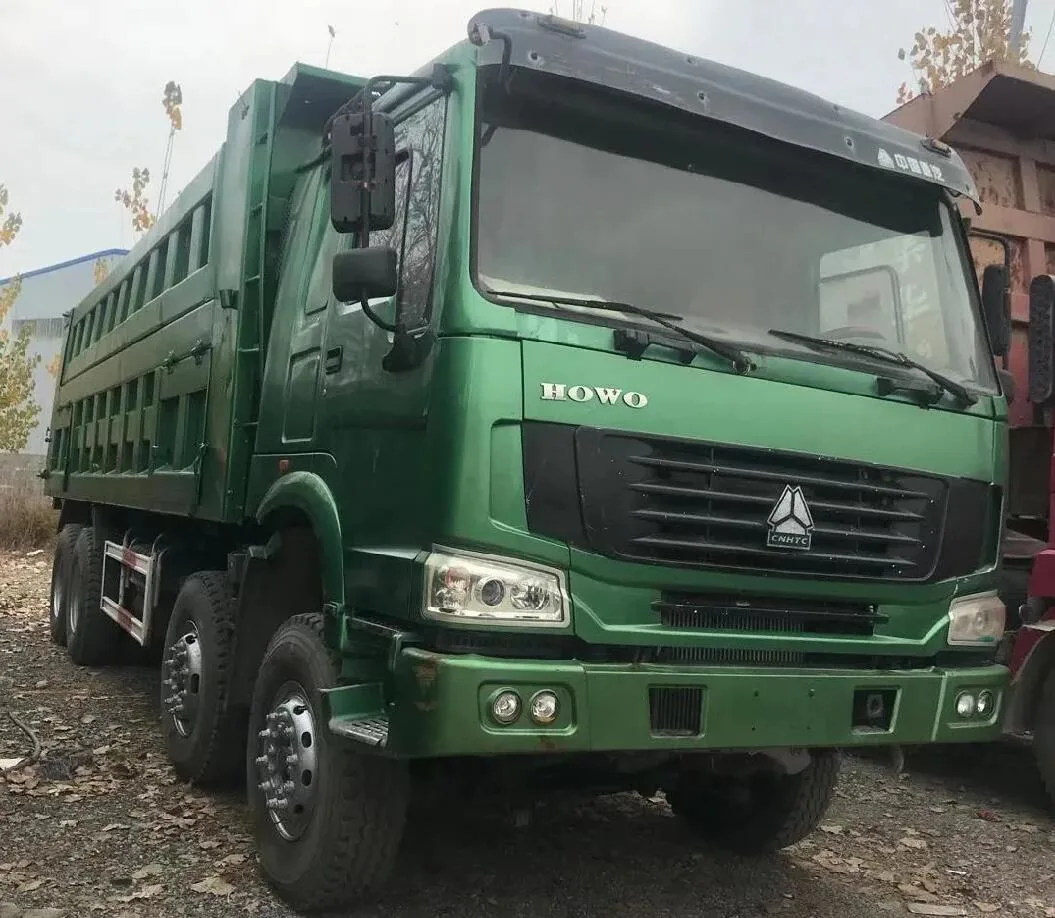 Camión usado FAW HOWO JAC Shacman Dongfeng Beiben Foton Sinotruck HOWO Camión Volquete 8X4