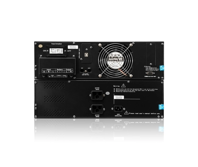 Onduleur Rt3kVA monophasé à montage en rack haute fréquence en ligne 3 kVA Avec batterie