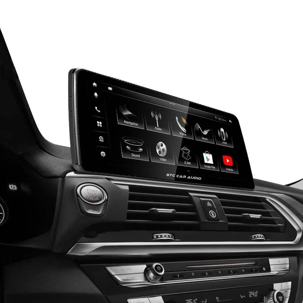 Stc TS18 12.3 pouces Qled 1920*720+128Carplay 6 Go 4G Voiture AM/FM Lecteur multimédia Android