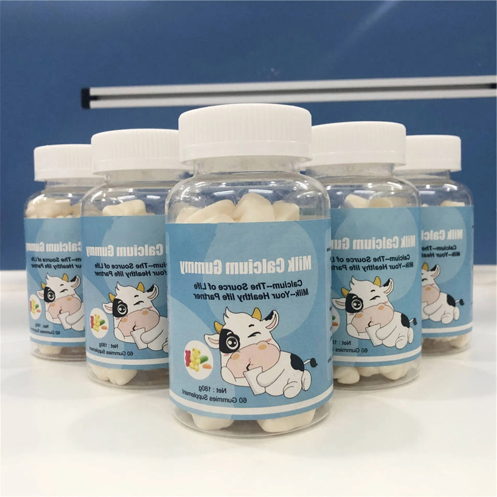 Lait OEM calcium Bear gelée de nourriture suppléments saveur Santé vitamine Suppléments