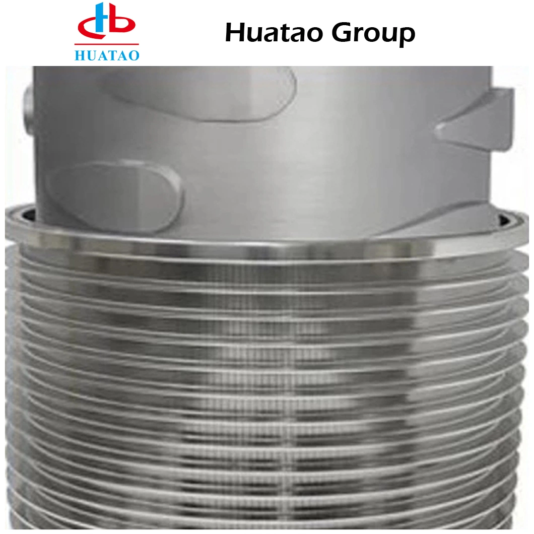 ISO Approved New Huatao Slot Type Stainless Steel Pressure Screen Basket