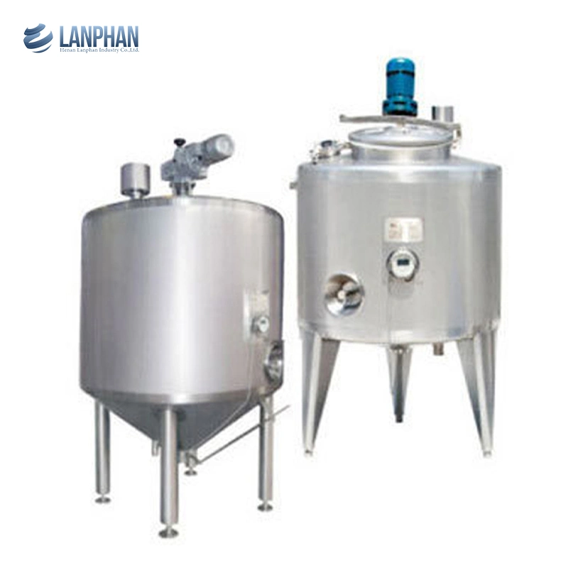 Vertical Type Water Stainless Steel Containers Cold Processing Liquid Storage Tank with Lids