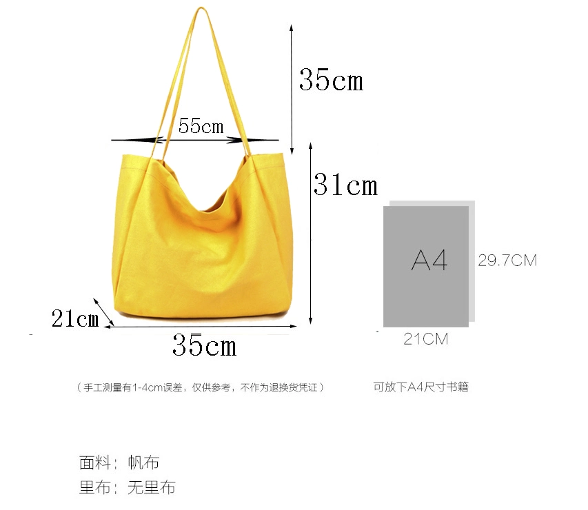 Wholesale/Supplier Girls' Stylish Handbag in Canvas Material MD43008