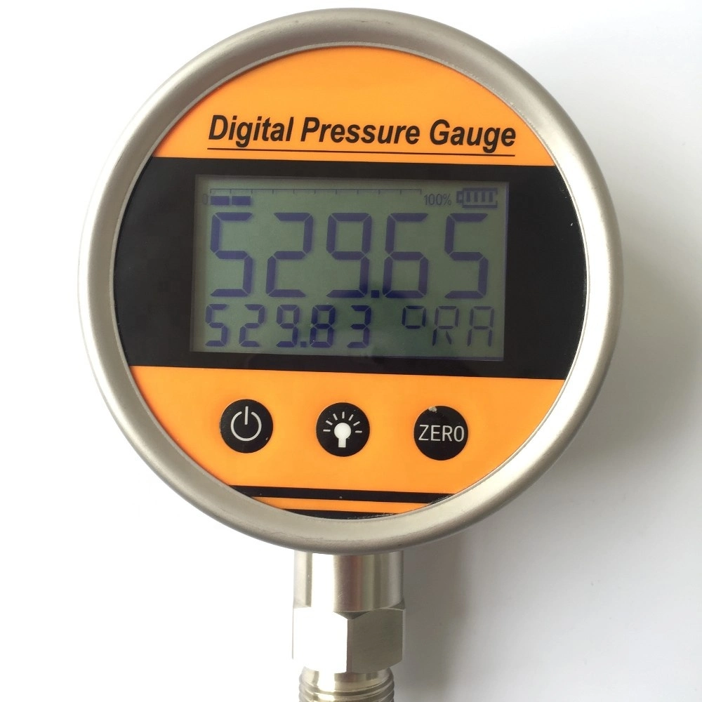 PT100 Sensor LCD Display Oil Digital Hightemperature Gauge Qtb118