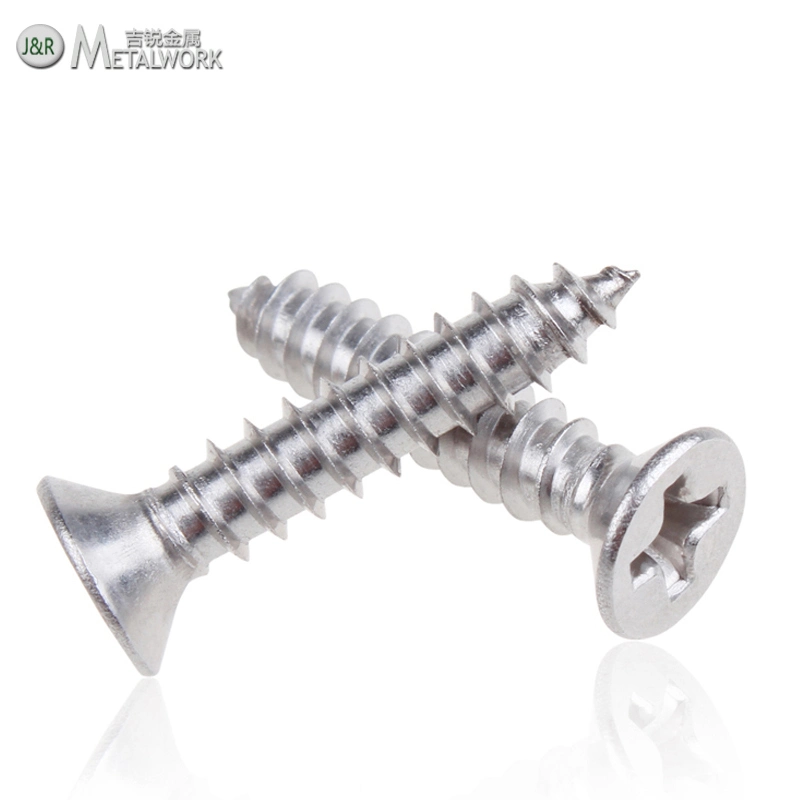 Stainless Steel Wood Screw (SS304 SS316)