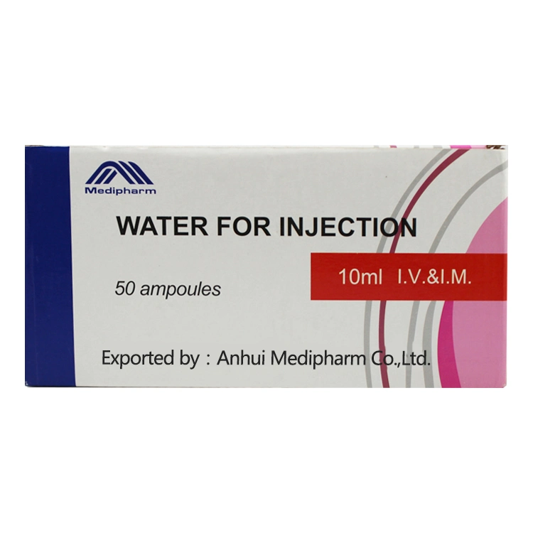 Water for Injection 2ml, 5ml, 10ml, 20ml