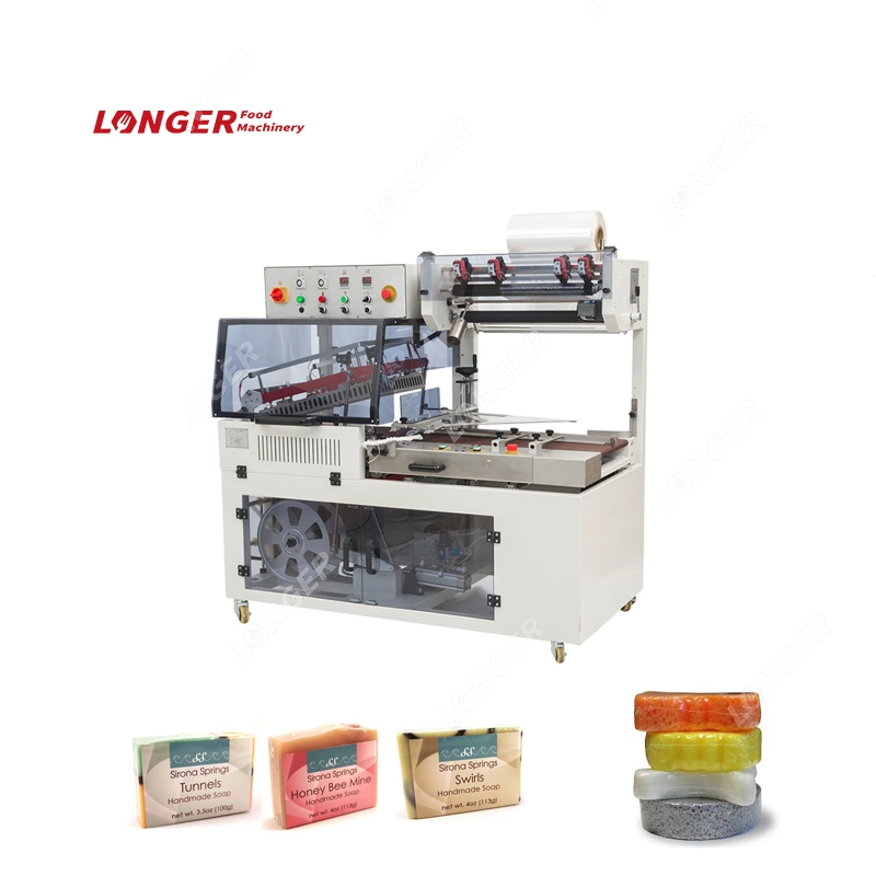 Automatic Labeling Tape Film Wrapping Shrinking Machine Packaging Gift Box