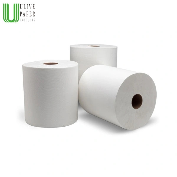 Toallas de papel absorbente de rollo de papel absorbente Ulive