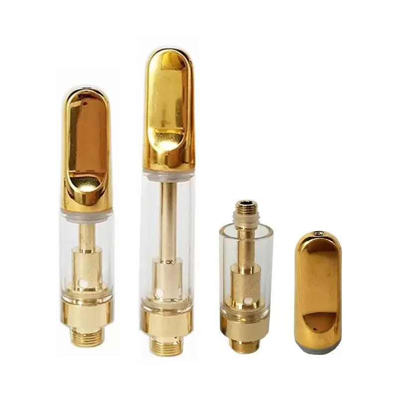 Vaporizer Hot Sell Ceramic Coil 0.5 0.8 1.0 Ml 510 Thik Oil Empty Vape Cartridge Atomizer