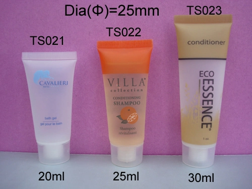 Shampoo in Soft Tube with Luxury Printing for Hotel Amenities