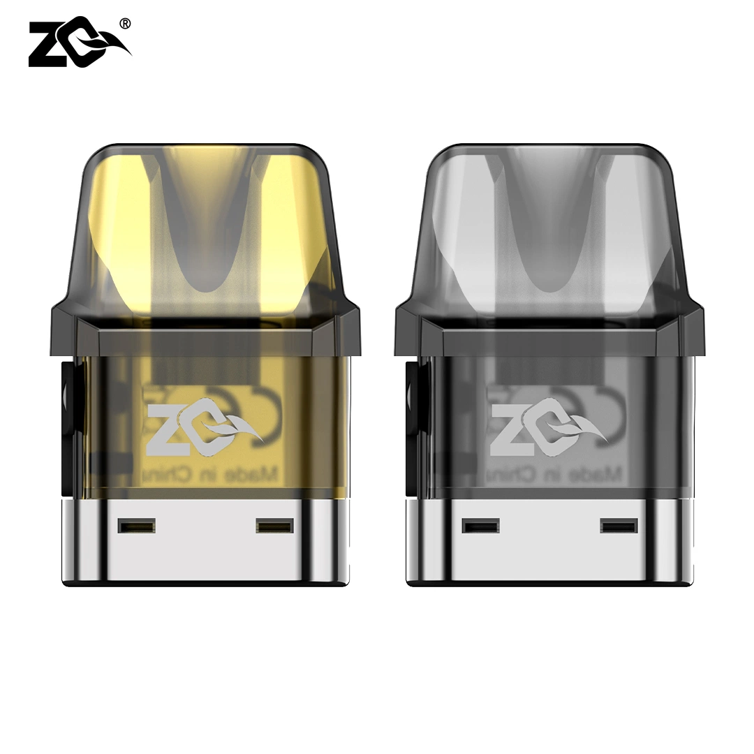 Zq Xtal PRO Pod 2ml 3ml Empty Cartridge Refillable Replacement Pod Empty Vape Tank E Cigarette Atomizer Custom Vaporizer