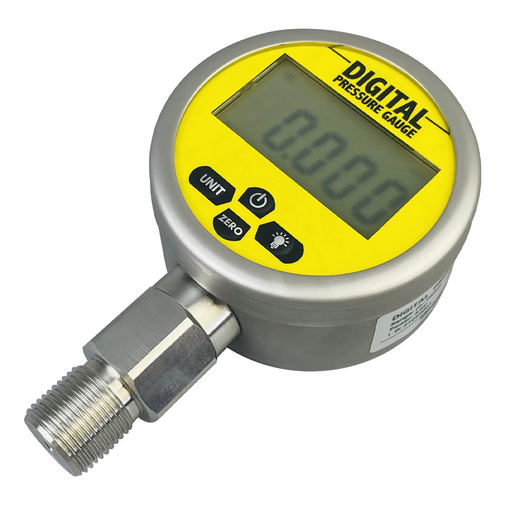 G1/2 250bar Shanghai Data Recorder Battery Digital Pressure Gauge MD-S280c