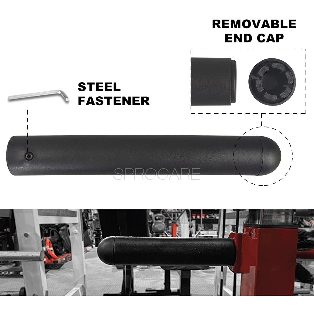 Barbell Adapter Sleeve Converts 1" Standard Weight Plate Posts to 2" Weight Posts Longer Posts Exercise Equipment for Workout, Weight Bar Adapter Sleeve