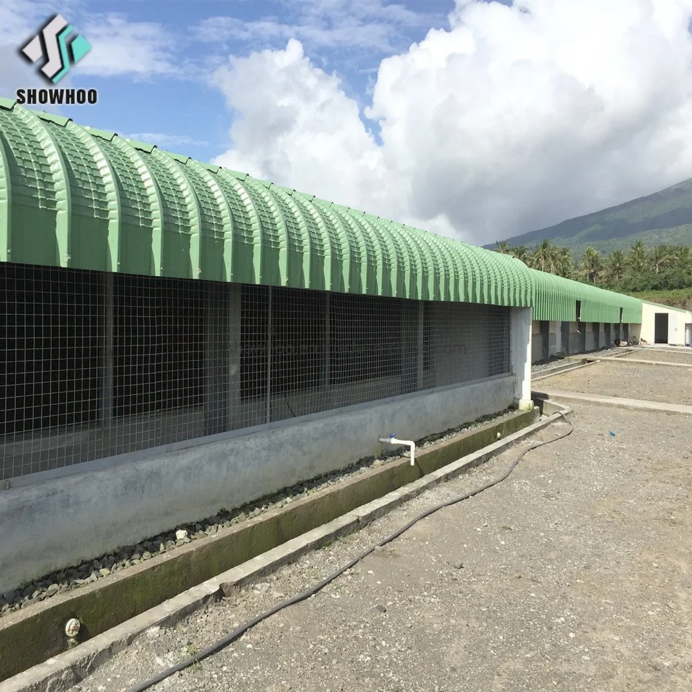 Cheap Automated Sandwich Panel Low Cost Poultry Farm House Design