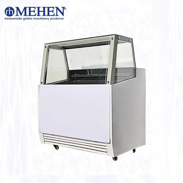 Top Quality Low Temperature Commercial Mini Gelato Freezer Italian Ice Cream Display Cabinet