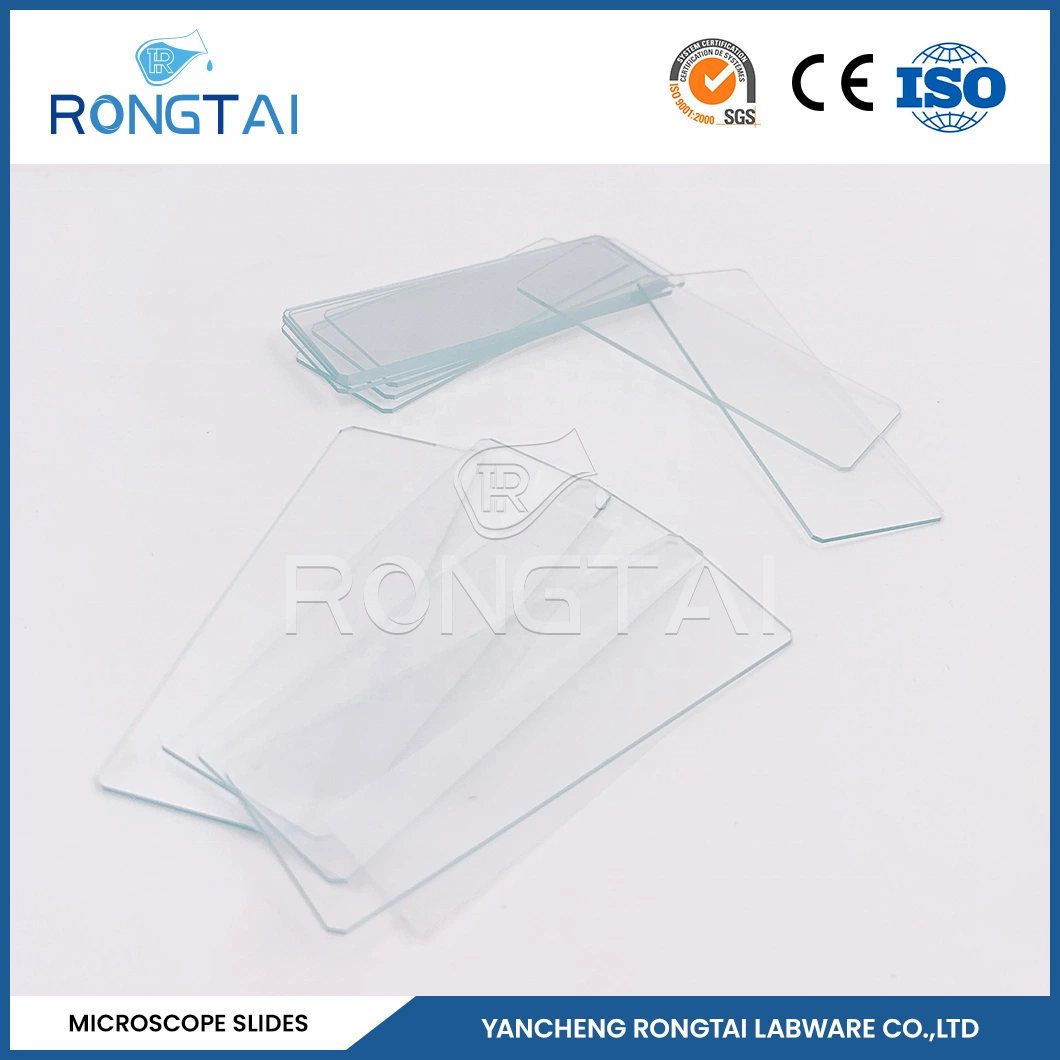 Rongtai Fused Quartz Microscope Slides Manufacturing Coated Slides China 7101 7102 7105 7107 7109 7101 Microscope Slides