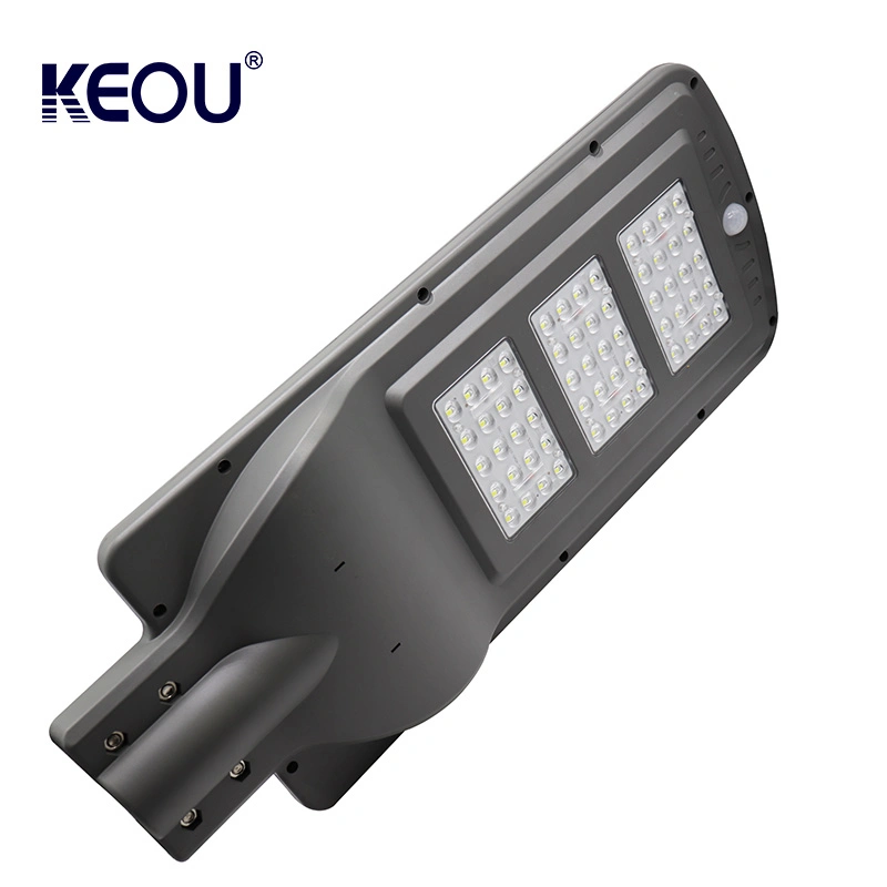 New Solar Products LED Auto Light Street Light 60W Solar Energy Lithium Battery 60 W Integrated All in One Solar Street Lamp