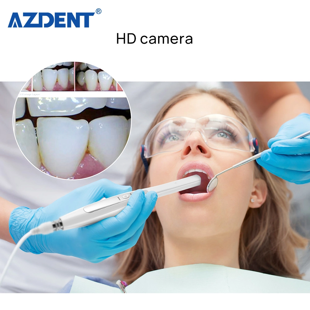 USB dentária Câmara Intraoral com câmara HD Focagem automática ultra Angular