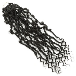 20pouce le papillon déesse de la tresse de cheveux synthétiques Locs crochet