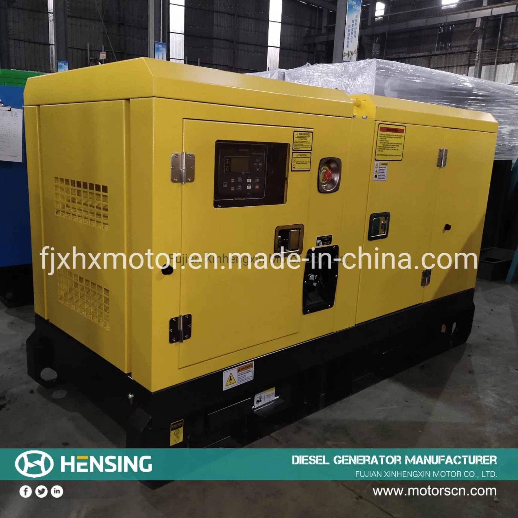 90kw Soundproof Diesel Generator China Engine Good Quality