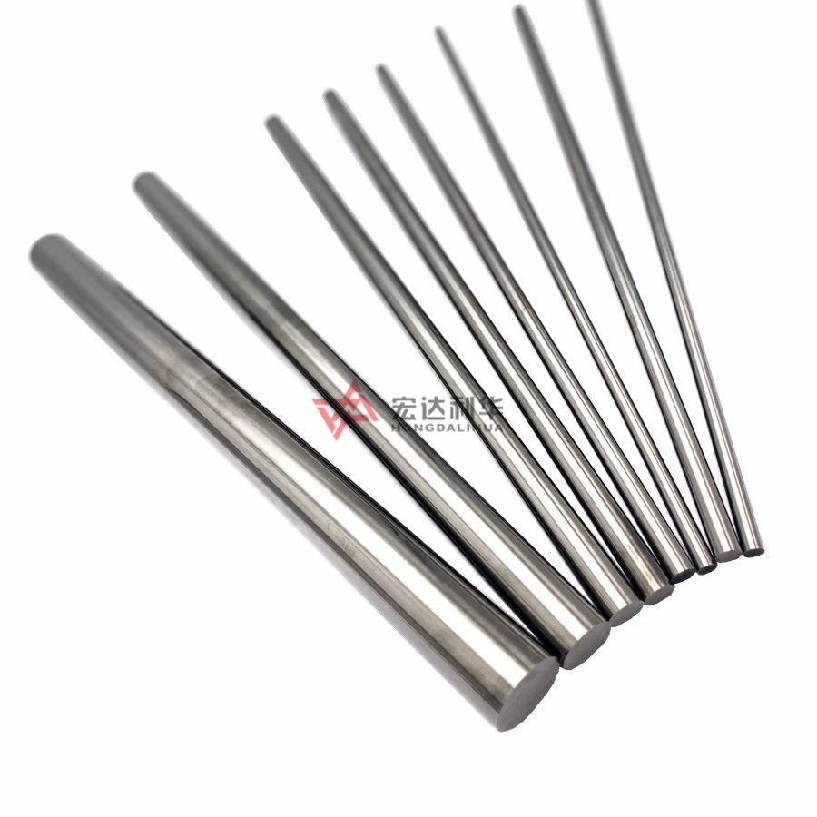 Yg6 H6 Tungsten Carbide Rods/Round Bars for Metal Working Tools, End Mills, Drill Bits, Milling Cutters