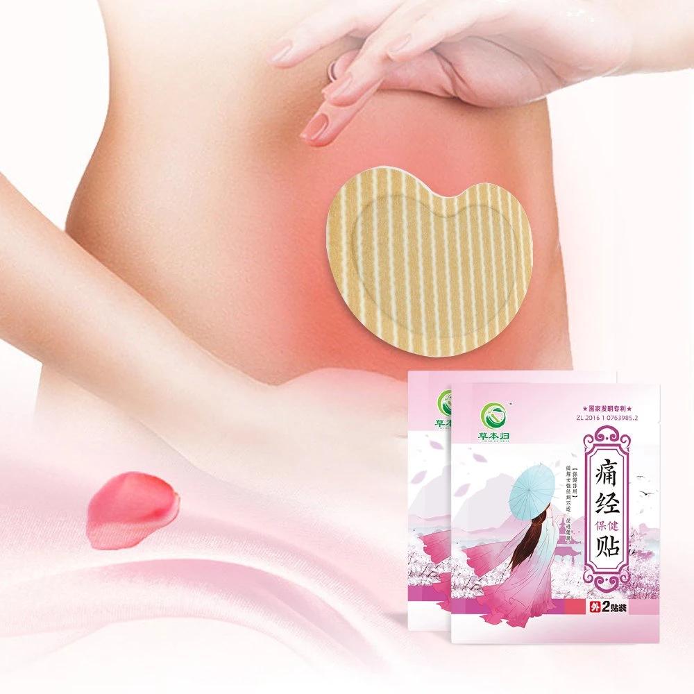 Easily Fit Skin-Friendly Menstrual Cramps Relief Natural Herbal Self Heating Pad