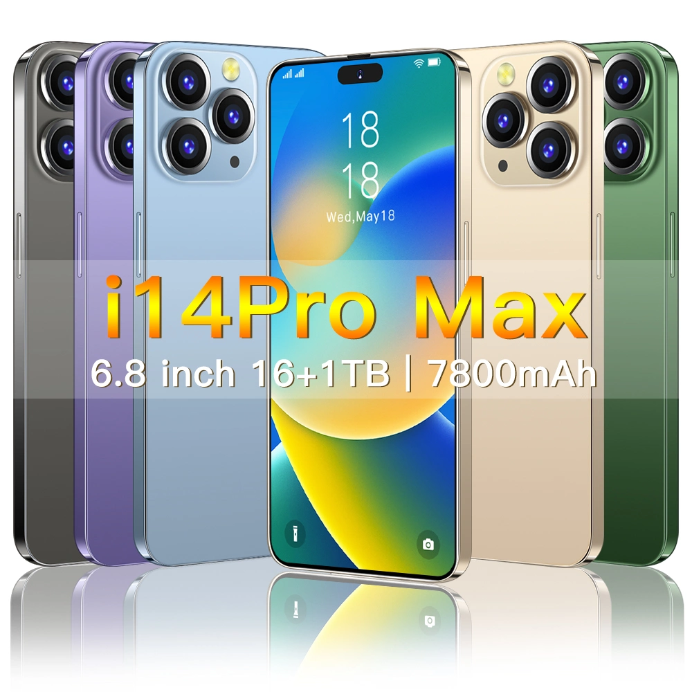 Mini Phone I14 PRO Max Simple Original Android Phone 16+1tb 5g 10 Core Let Mobile Phone Unlock Dual SIM Smartphone