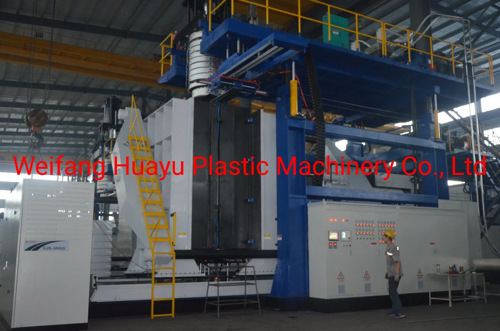 Plastic Kayak and Fishing Boat Blow Moulding Machine Auto Extrusion Durable Lifetime