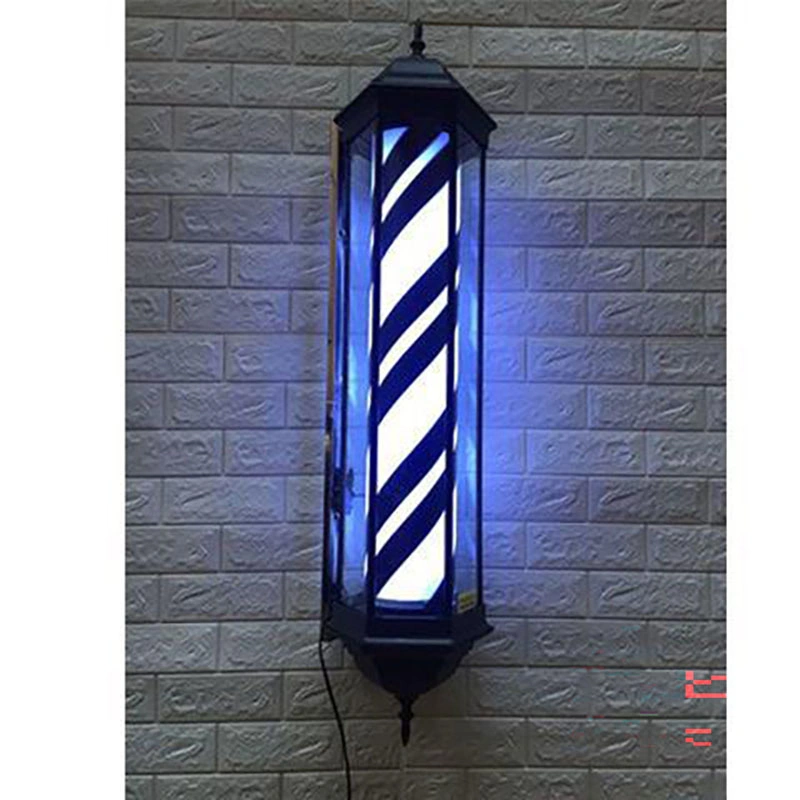 Blue White Pole Barber for Barbershop Barber LED Pole Wholesale/Supplier Price Profession Salon