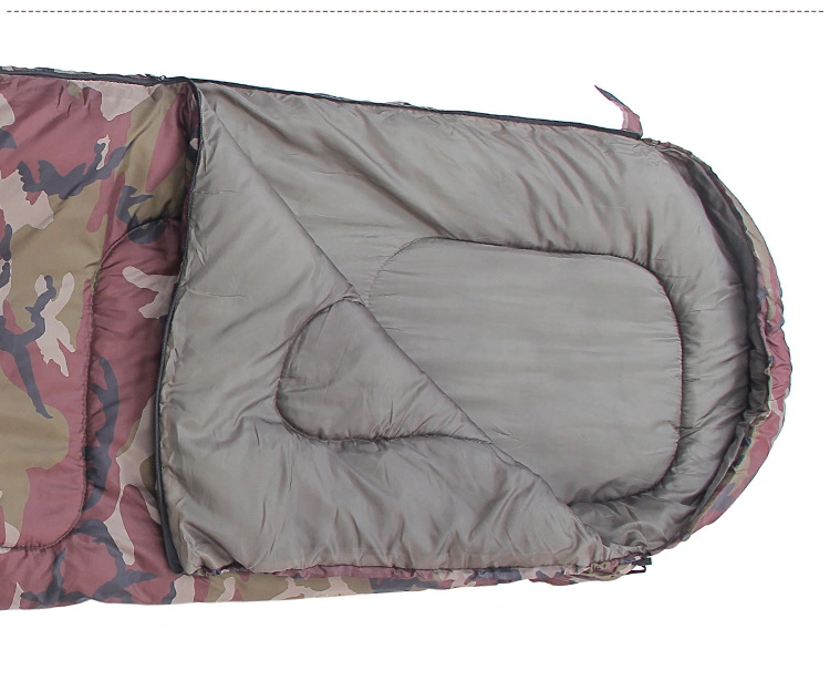 High quality/High cost performance  Envelope Type Camouflage Winter Outdoors Sleeping Bags