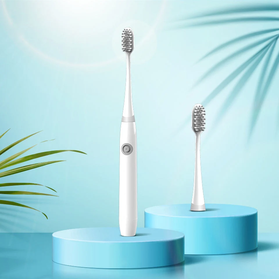 Personalização Glorysmile escova vibratória cerdas macias DuPont Mini Electric Escova de dentes privada