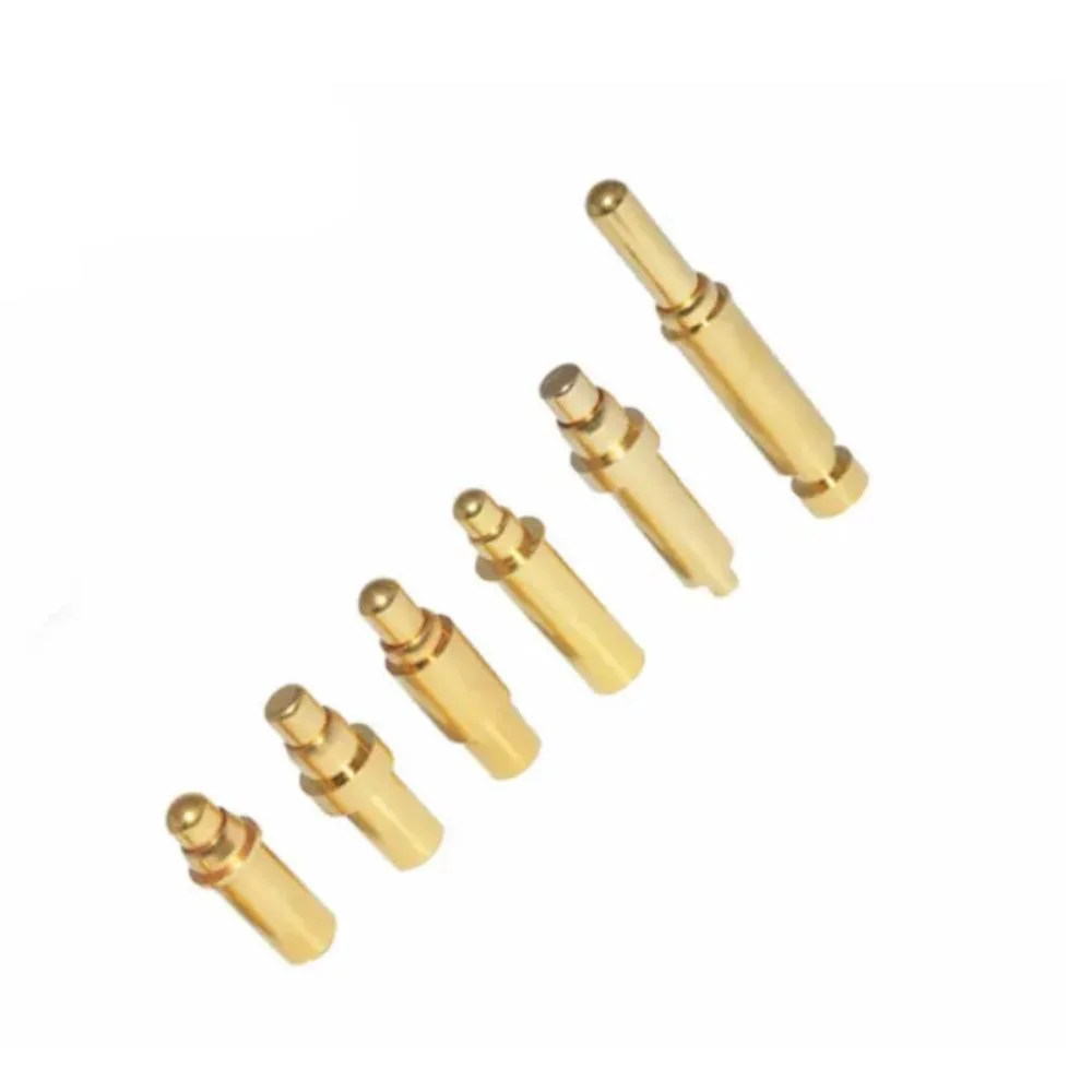 Custom High quality/High cost performance  Copper Alloy Through Hole Piston 4 Position Spring Connector Pogo Pin