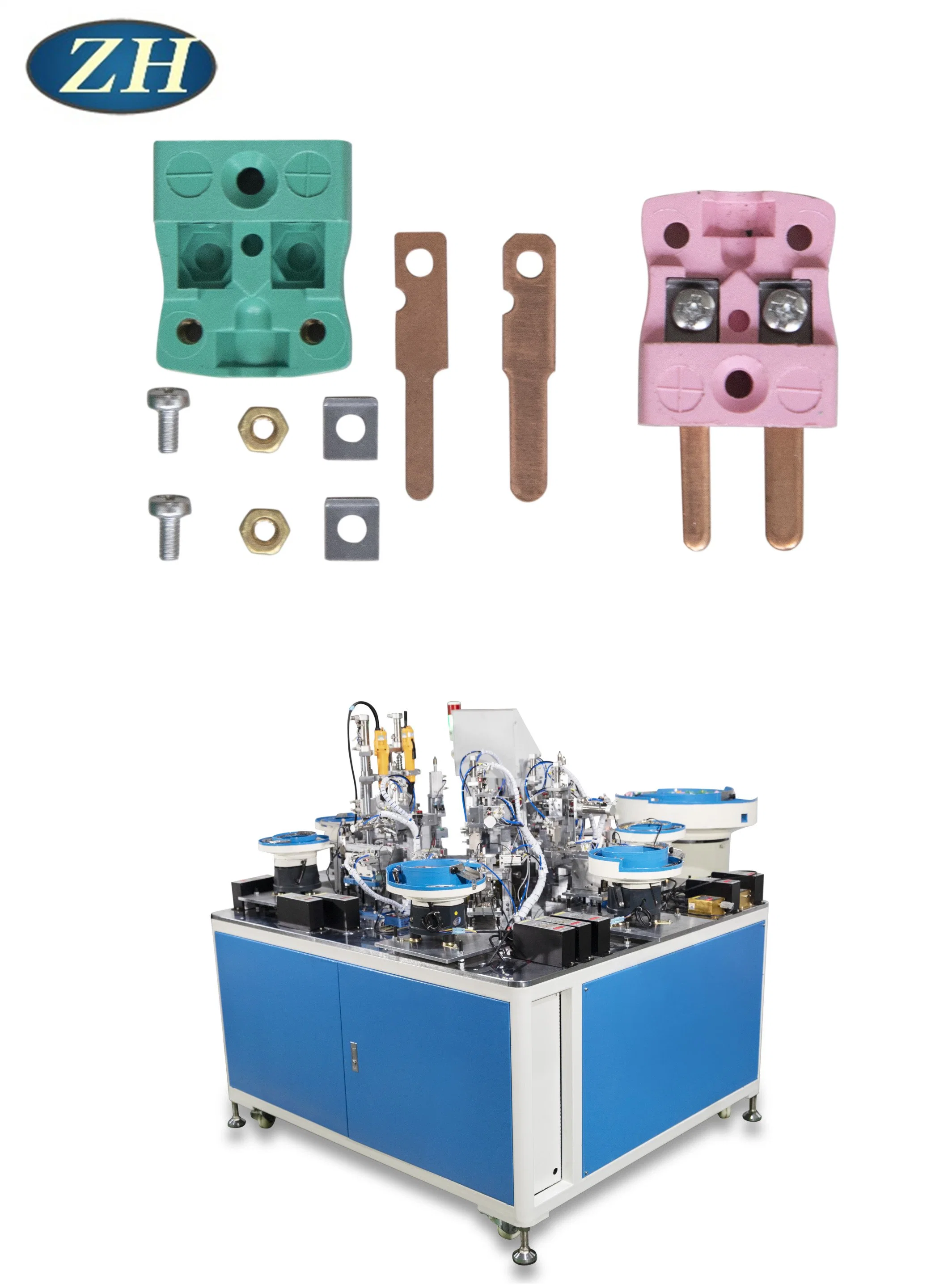 Automatische Montageausrüstung mit maßgefertigter \ Elektrischer Steckermontage \ Schraub- und Prüfmaschine