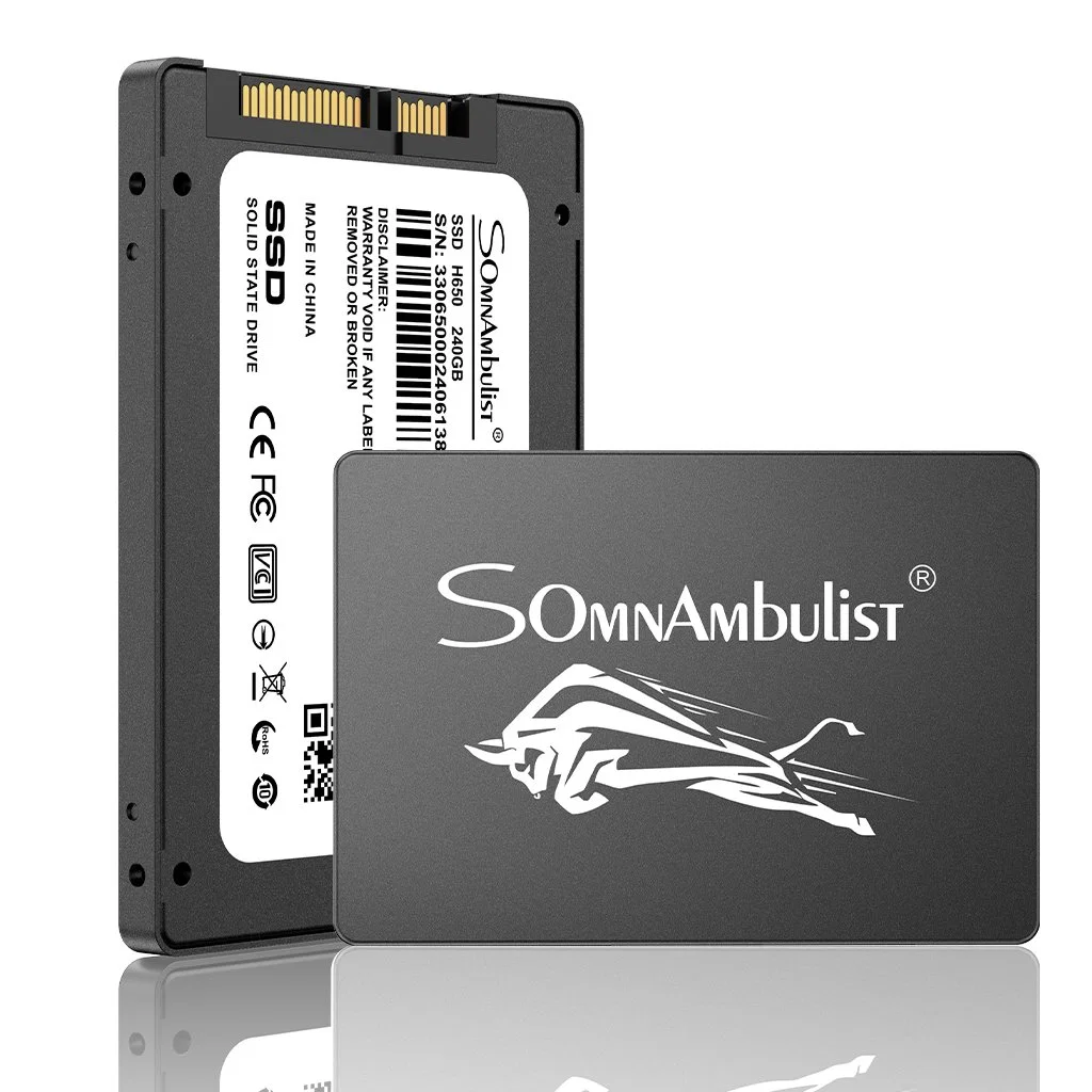 Somnambulist Gjs08 SSD 128 g 240 Go 480 Go 2 to 2.5 SSD SATA Disque SSD de 60 Go