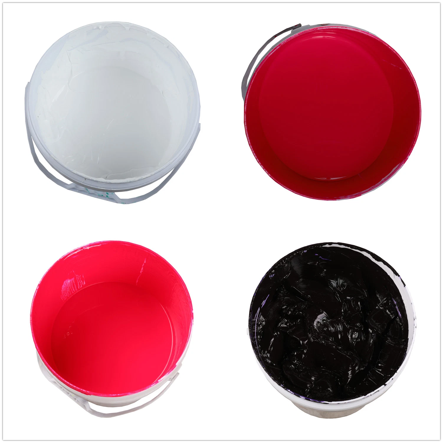 Couleur de silicone liquide Coller pour silicone screen printing / écran de l'impression (haute concentration / haute pouvoir masquant)