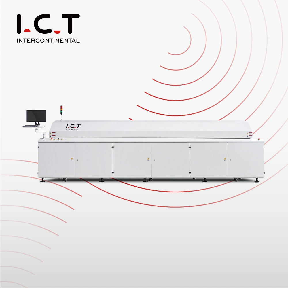 High Temperature Solder Reflow Oven for PCB Assembly Line