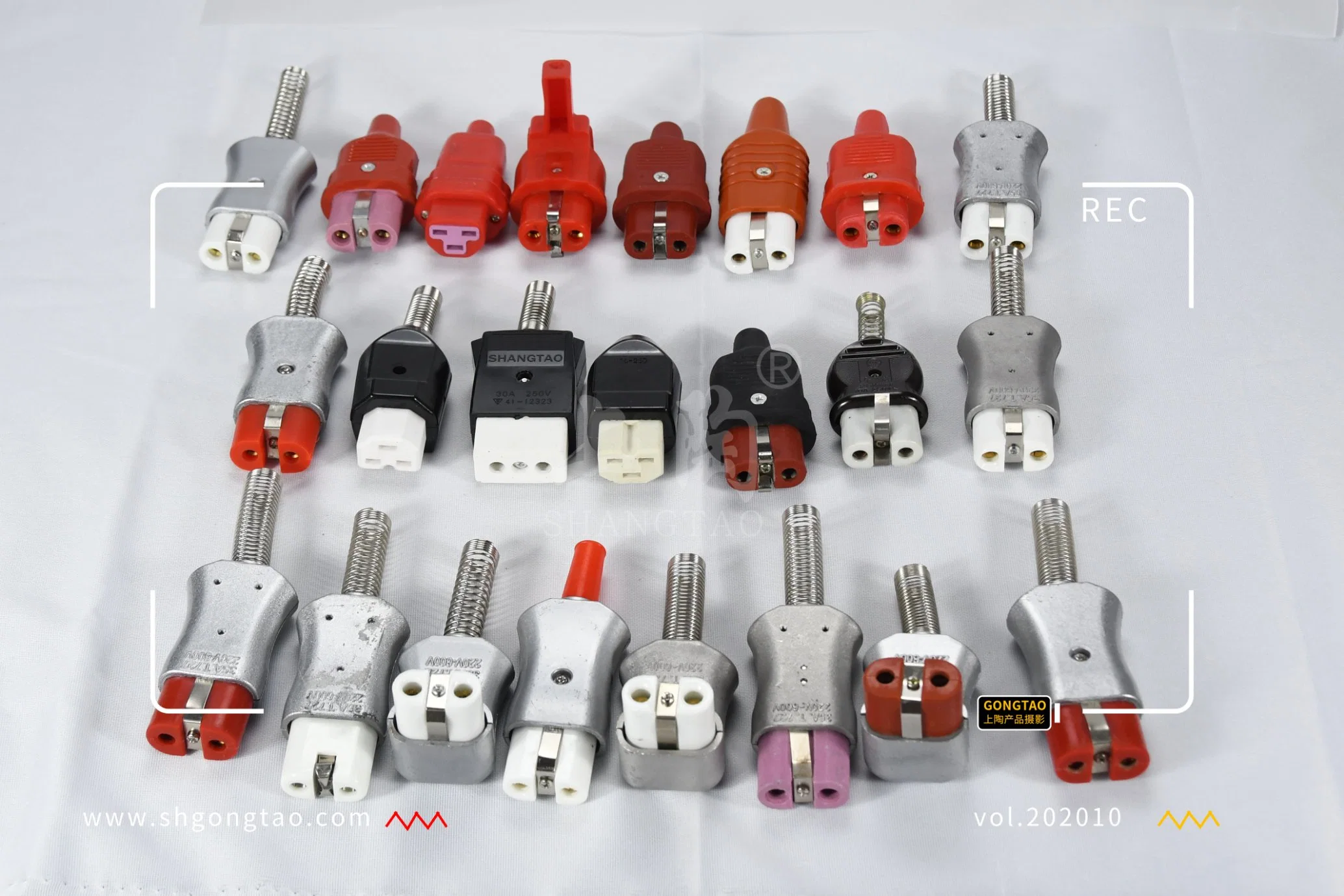 Aluminum Ceramic Industrial Plug High Power Plug and Socket