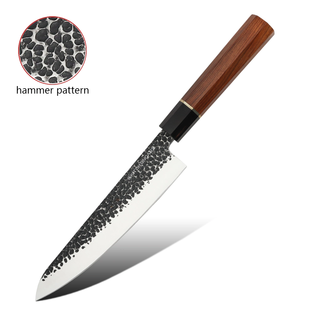 Cuchillo de Chef de Cocina Hip-Home negro cuchillo cuchillo de cocina de madera