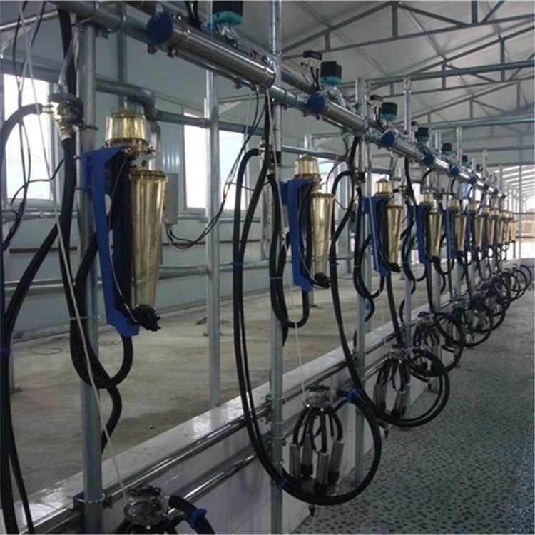 Measuring Bottle Fishbone Type Milking Paror Machine System