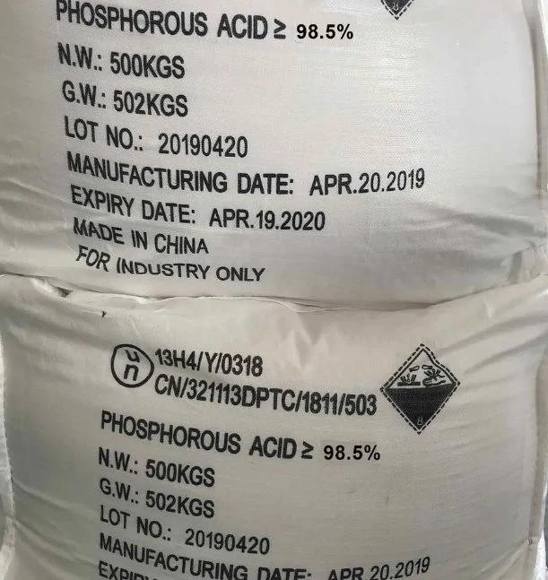 Industrial Grade, Agriculture Grade Phosphorous Acid H3po3 98.0% Crystal Powder CAS 13598-36-2