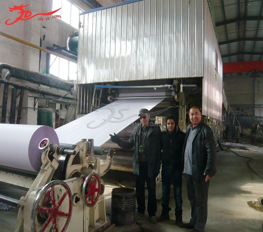 China Paper Mill Office Writing Printing Paper Making Manufacturing Machine Price Full Production Line for Sale