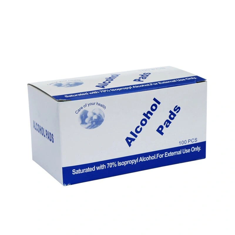 Medical Disposable 70% Isopropyl Nonwoven Alcohol Swabs Alcohol Pads